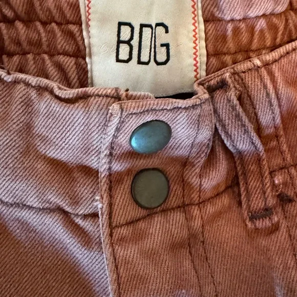 BDG Brown Straight Leg Pants - Picture 3 of 5